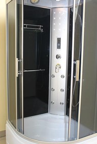 BPS-koupelny Hydromasážny box WSH306AS 90, 90x90 so saunou