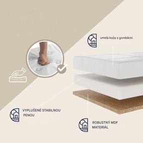 InternetovaZahrada Úložná lavica s výklopným vekom 80x38x38 cm - biela