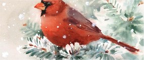 Obraz - Kardinál (120x50 cm)