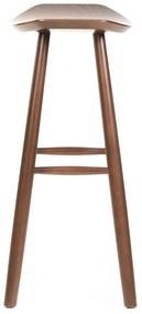KYOTO WALNUT 77 DREVENÁ BAROVÁ STOLIČKA walnut