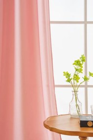 Záves OXFORD LIGHT 140x250 cm, ružový Zavesenie: Riasiaca páska