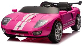 Elektrické autíčko pre deti Ford GT ružové