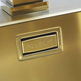 ALVEUS 1106867 - Kuchynský drez PURE 52,5x51,5 cm monarch zlatá