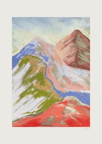 Moikka Plagát Cuillin Ridge II by Mandy Maria 30x40