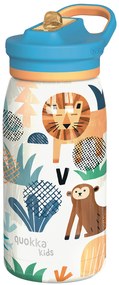 Nerezová termofľaša s náustkom Pop Kids Safari 445 ml