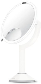 Kozmetické zrkadlo s osvetlením/zväčšovacie (5x) ø 20 cm Sensor Trio – simplehuman