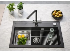 ALVEUS 1139808 - Drezová batéria AGUILA 33,3 cm granit/čierna