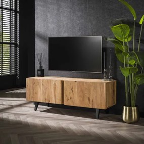 TV-skrinka 28-50 Block 135cm Drevo Acacia  - Komfort-nábytok