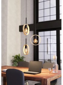 Eglo 43551 - Luster na lanku IPSDEN 3xE27/40W/230V