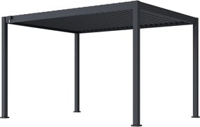 Bioklimatická pergola ECO 4x3 m, oceľ - voľne stojaca