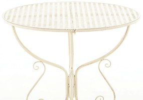 Kovový stôl GS13436802 - Krémová antik