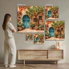 DUBLEZ | Rustikálny obraz do kuchyne - Citrónovník