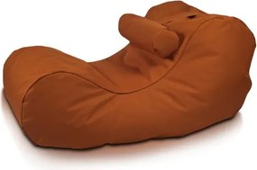 Sedací vak Ležadlo XL polyester TiaHome - svetlo hnedá