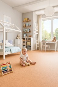 Beaulieu International Group, PVC podlaha - lino Master X 2971, na mieru, šíře 2m,4m, oranžová, pvc, chodba / predsieň