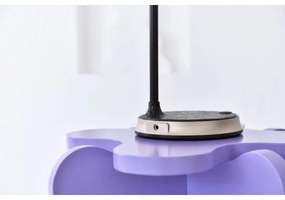 Immax 08971L - LED Stmievateľná stolná lampa FINCH LED/9W/12/230V hnedá/zlatá