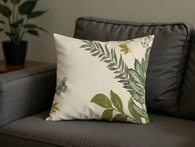 Mikroflanelová obliečka na vankúš ORVILA 40x50 cm, béžová