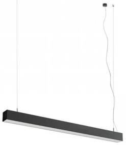 RED - Design Rendl - R12721 - LED Luster na lanku PESANTE LED/40W/230V čierna