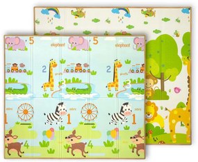 Hracia podložka pre deti MILLY MALLY 197x177 cm – Play Savanna