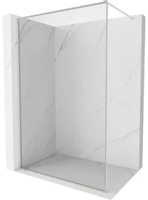 Mexen Kioto-F, sprchová zástena s rámom 85 x 202 cm, 8 mm číre sklo, oceľový profil, 800-085-104-97-00