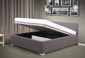 Nabytekmorava Moderná posteľ Fanny HIT 120x200 cm Farba: Savana sivá