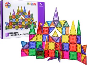 Magnetická stavebnica SUPER MAGNETISM, 67 dielikov