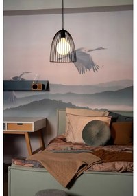 Lucide 74417/01/30 - Luster na lanku MACARONS 1xE27/40W/230V pr. 24,5 cm čierna