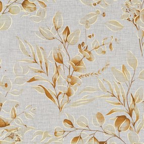 ZÁVES NA KRÚŽKOCH AVA 140X250 CM LISTY