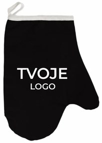 Kuchynská rukavica s vlastným logom EMI, hnedá