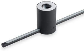 Ideal Lux - LED Nástenné svietidlo ESSENCE LED/12W/230V 3000K 70 cm CRI 90 čierna