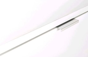 TV skrinka Göteborg, biela / dub sonoma