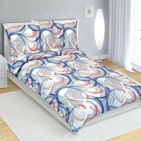 Bellatex Krepové obliečky Bublina, 140 x 220 cm, 70 x 90 cm, 140 x 220 cm, 70 x 90 cm