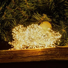 DECOLED Svetelná reťaz LED, 3 m, teplá biela, 600 diód