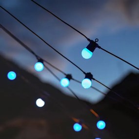 Twinkly TWF020STP-BEU - LED RGB Vonkajšia dekoračná reťaz 20xLED 14m IP44 Wi-Fi