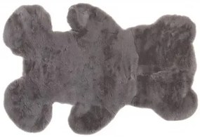 Koberček RABBIT FUR TEDDY BEAR tmavosivý