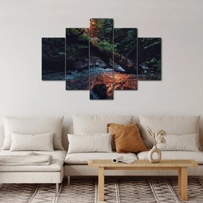 Obraz horskej riečky (150x105 cm)