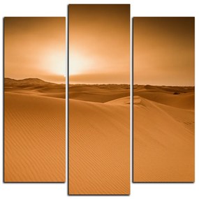 Obraz na plátne - Púšť Sahara - štvorec 3131C (105x105 cm)