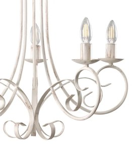 ONLI - Luster na reťazi POMPEI 5xE14/6W/320V krémová