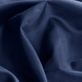 KRÁTKY ZÁVES NA KRÚŽKOCH RITA 140X175 CM TMAVOMODRÁ