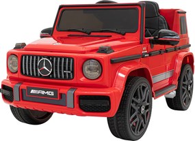 Ramiz Elektrické auto Mercedes AMG G63 pre deti červené + diaľkové ovládanie