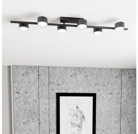 Stropné svietidlo BET 6xGX53/12W/230V čierna