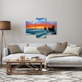 Obraz - Západ slnka (90x60 cm)