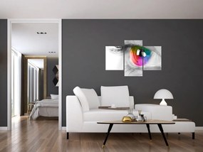 Obraz - Očná dúhovka (90x60 cm)