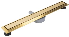 REA-G2704 - Odtokový žľab NEOX PRO 90 cm nerezová oceľ/brúsené zlato