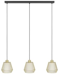Eglo 900897 - Luster na lanku CIUDADELA 3xE27/40W/230V