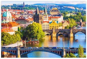 Obraz - Praha II. (90x60 cm)