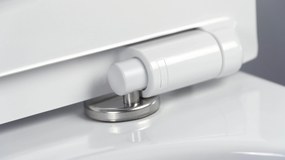 Deante Závesný WC komplet bez príruby Peonia - CDED6ZPW, vrátane SoftClose sedadla