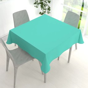 Biante Dekoračný štvorcový obrus Rongo RG-093 Svetlo tyrkysový 80x80 cm