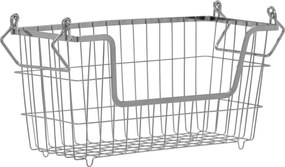 House Doctor Kovový košík TAW Chrome 32 cm