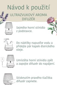Ultrazvuková aróma difuzér