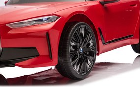 LEAN CARS Elektrické autíčko BMW i4 4x4 JE1009 červené